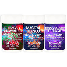 Load image into Gallery viewer, 9mg THC: Live Resin Enhanced Gummies