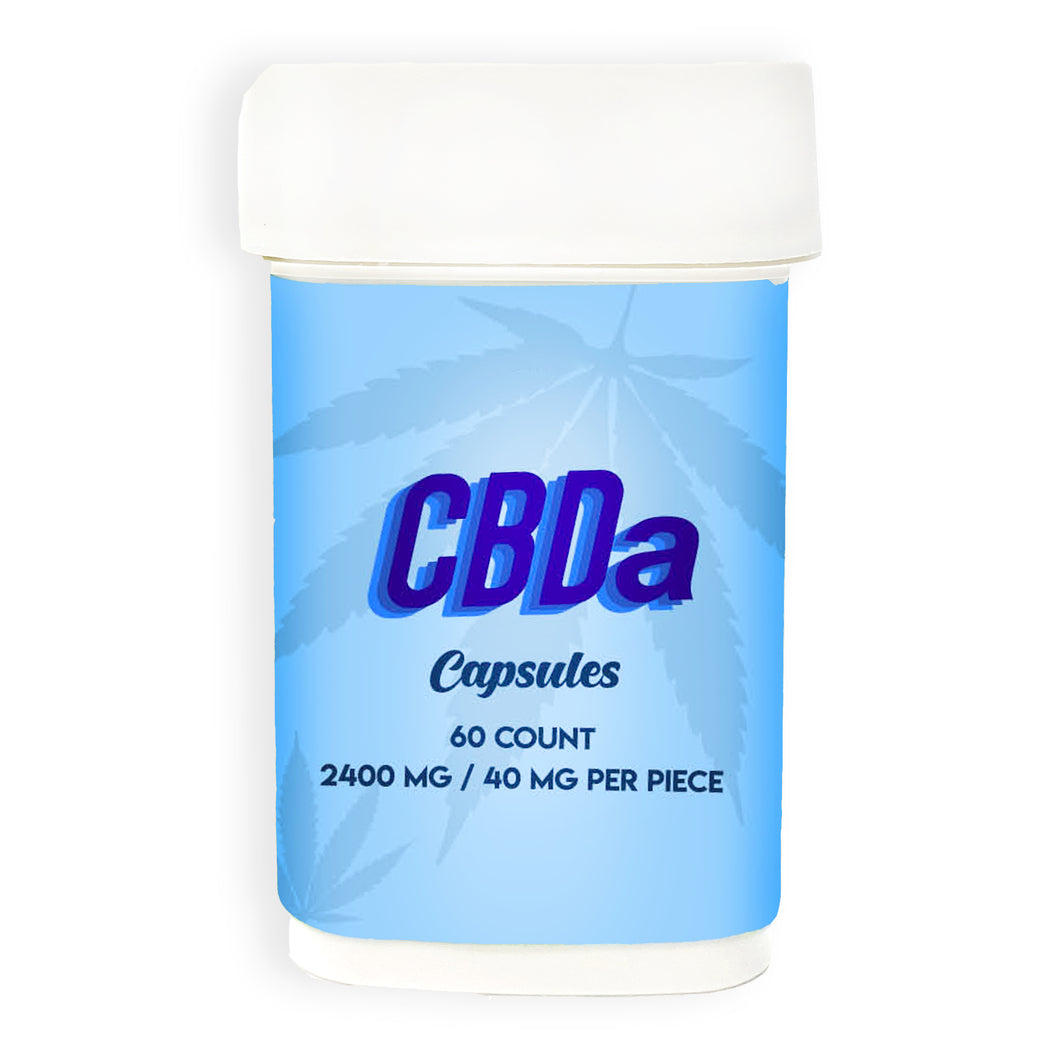 Capsules: CBD + CBDa