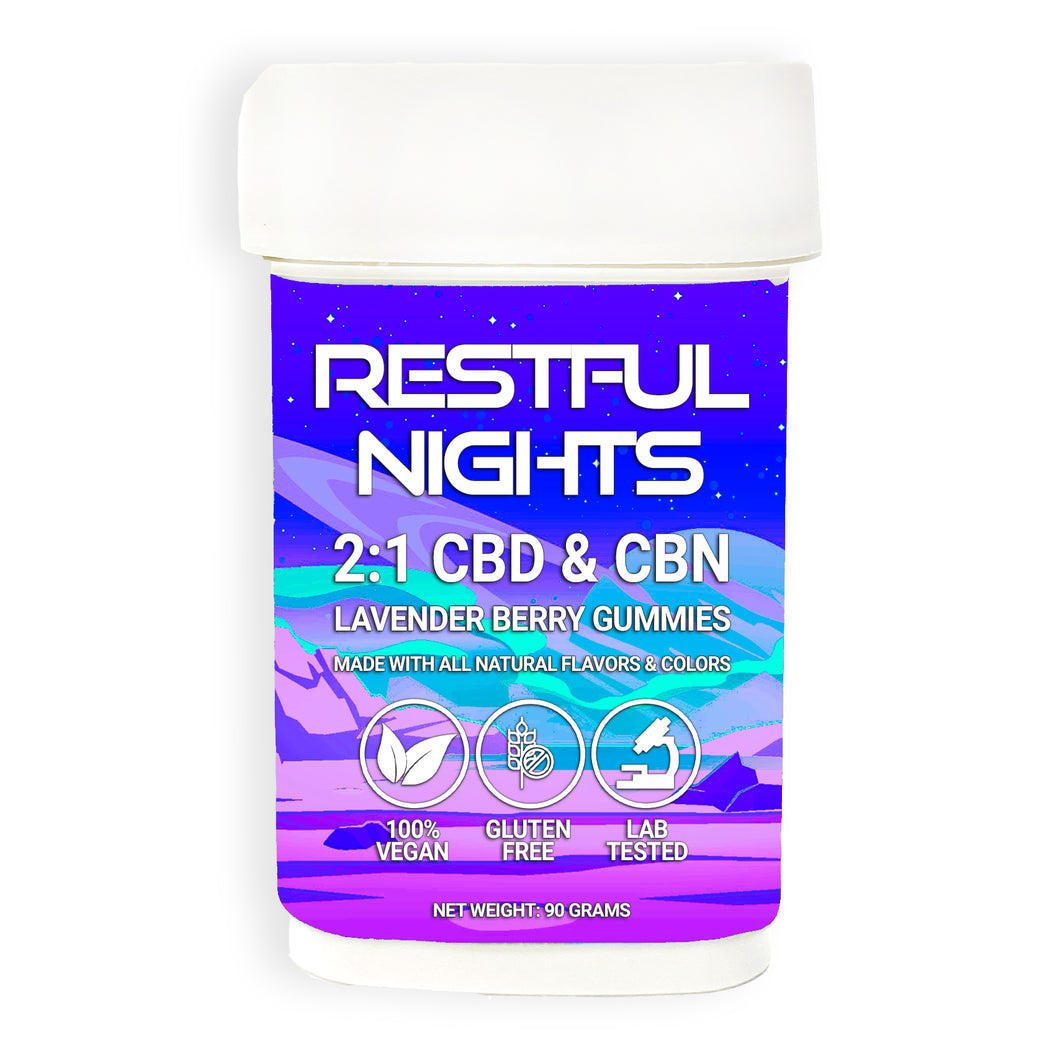 Restful Nights: CBD & CBN