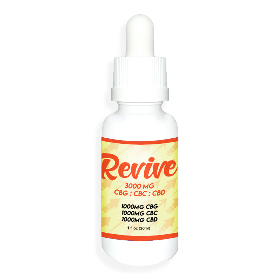 Revive Tincture: CBC + CBD + CBG