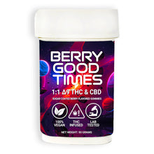 Load image into Gallery viewer, 5mg THC: Berry Good Times Gummies
